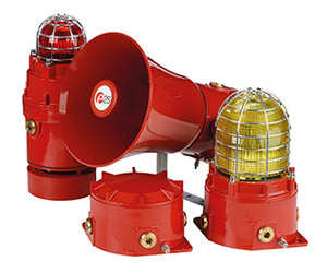 Alarm horn sounders